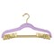 Simplify 6 Pack Velvet Hangers with Clips in Lavender 23250-G-LAVENDER - alternate 1