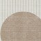 Homeroots 10' X 14' Ivory And Brown Striped Washable Indoor Outdoor Area Rug 597174 - alternate 2