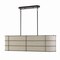 Jonathan Y Chadwick 42" 4-Light Rustic Farmhouse Iron Linear LED Pendant, Oil Rubbed Bronze JYL1319A - alternate 2