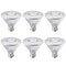 Bulbrite 75-Watt Equivalent Dimmable Flood PAR30SN Medium E26 LED Light Bulb, 2700K, 6PK 861725 - alternate 1