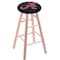Holland Bar Stool Co Maple Bar Stool, Natural Finish, Alabama Seat RC30MSNat - alternate 1