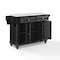 Crosley Cambridge Stone Top Full Size Kitchen Island/Cart KF30005DBK - alternate 4