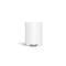 Simplehuman 6 Liter / 1.6 Gal. Mini Semi-round Step Can w/ Inner Bucket & Liner Pocket, White Steel CW2108 - alternate 2