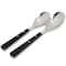 Martha Stewart Garden Cottage 16 Piece Stainless Steel Flatware Set in Black 129076.16 - alternate 2