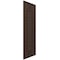 Ekena Millwork True Fit PVC Hastings Fixed Mount Shutters, Raisin Brown, 15W x 32H, PR TFP001HS15X032TB - alternate 4