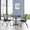 Office Star Products ProGrid Soft Frame Folding Chair, Freeflex Coal 69349-30 - alternate 2