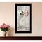 Homeroots Cottage Peach Rose Black Framed Print Wall Art 530037 - alternate 2