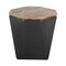 Homeroots 21" Black Solid Wood End Table 380665 - alternate 2