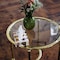 Fab Glass And Mirror 25in Round 1/4in in Thick Tempered Flat Edge Polish Glass Table Top, Clear, Wall Mirror 25RT6THFLTE - alternate 2
