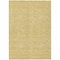 Homeroots 3' X 5' Gold And Ivory Floral Washable Indoor Outdoor Area Rug 581864 - alternate 3
