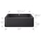 Blanco Ikon 33 Apron Single Bowl, Anthracite 401895 - alternate 2
