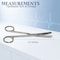 A2Z Scilab Lab Scissors 6.5 inches Blunt/Blunt Curved Blades, Stainless Steel A2Z-ZR-115S - alternate 4