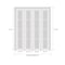 Sartodoors Sliding Closet Double Bi-fold Doors, Felicia 3599 White Silk with Clear Glass, Sturdy Tracks Moldi FELICIA3599DBF-BEM-96 x 96 (4* 24x96) - alternate 4