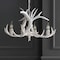 Jonathan Y Eldora 26" 4-Light Rustic Farmhouse Adjustable Resin Antler LED Chandelier, White JYL6301B - alternate 6