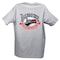 Railroad Sock Logo Tee, Light Grey, Large Tee-LtGy-L - alternate 3
