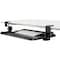 Kantek Clamp Mounted Tilting Keyboard Tray - 11.5" Height x 5" Width - Black - 1 Each KT165 - alternate 1