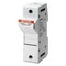 Ferraz Shawmut 4.49in x 1.28in x 3.15in, 600 VAC/VDC, 30 A, 14 to 2 AWG, 1-Pole, Polyamide Body, DIN Rail US3J1I - alternate 2
