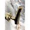 Kingston Brass One-Handle Single-Hole Bathroom Faucet with Push Pop-Up Drain, Polished Brass KS3542TKL - alternate 3