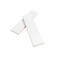 Apollo Tile Arte 1.97 in. x 7.87 in. Matte White Ceramic Subway Wall and Floor Tile 6.46 sq. ft./case 60-pack APLRID88WHTM - alternate 2