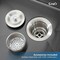 Wrightmaster 30 in. Drop-In Single Bowl 20 Gauge Black Stainless Steel Kitchen Sink with Drain and Hook ZOR-02D301908 - alternate 4