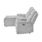 Global Furniture Usa Contemporary U8879 Grey 1 Power Pushback Sectional With Led And Global Ss Spkr U8879-GRY 1-PB SEC W/LED&GL SS SPKR - alternate 2