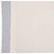 Homeroots 47" X 60" Blue and Ivory Cotton Woven Striped Throw Blanket with Fringe 548874 - alternate 2