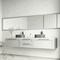Vigo Giralda Gothic Gray Concreto Stone 16 in. L x 11 in. W x 5 in. H Oval Vessel Bathroom Sink VG04059 - alternate 3