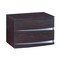 Homeroots Four Piece Wood Brown Solid Wood Bedroom Set With Mirror 343926 - alternate 3