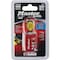 Master Lock 1.19'' Steel Shackle Combination Padlock, TSA Accepted 4688D - alternate 2