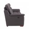 Homeroots 41" Brown Fascinating Leather Reclining Chair 329543 - alternate 3