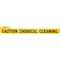 Ironwear 3in x 1000' Barricade Tape, Caution Chemical Cleaning, 2.5 Mil Thick, Yellow 1100-06 - alternate 2