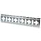 Mytee Products Horizontal and Vertical Cross Style E Track 2 ft. Galvanized, 4PK ETKC2x4 - alternate 4