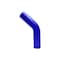 Hps Performance 2-1/8 in ID, 4-Ply High Temp Reinforced Silicone 45 Degree Elbow Coupler Hose, Blue HTSEC45-212-BLUE - alternate 1