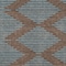 Homeroots 10' X 14' Brown And Aqua Geometric Washable Indoor Outdoor Area Rug 598733 - alternate 2