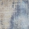 Homeroots 10' X 14' Navy Blue And Taupe Abstract Washable Indoor Outdoor Area Rug 587247 - alternate 2