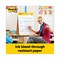 Post-It Self-Stick Tabletop Easel Pad with Command Strips, Presentation Format, 20 x 23, White, 20PK 563PRL - alternate 5