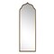 Homeroots 64" Gold Arch Metal Framed Standing Mirror 565130 - alternate 6