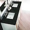 James Martin Vanities Addison 72" Double Vanity, Glossy White, w/ 3 CM Phantome Eclos Top E444-V72-GW-3PHT - alternate 2