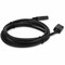 Add-On 6FT DISPLAYPORT 1.2 MALE TO FEMALE BLACK CABLE MAX RESOLUTION UP TO 3840X2 DISPLAYPORTMF6F - alternate 1