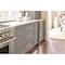 Amerock London 8 in 203 mm Center-to-Center Golden Champagne/Polished Chrome Cabinet Pull BP36663BBZ26 - alternate 3