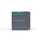 Strong Hold 3 drawer cabinet - (1x 3ft, 2x 12ft) - Blue accents - Keyed Alike S3036-PPAAS-0303FS - alternate 3