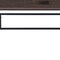 Homeroots 42" Brown and Black Writing Desk 491479 - alternate 3