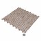 Apollo Tile Lucenza 12x12 in. Taupe Matte Recycled Glass Penny Round Mosaic Tile (10.56 sq ft/case) 12PK APLGIO88CALPENA - alternate 2