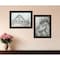 Homeroots Set Of Two TRUE Spirit Horses 2 Black Framed Print Wall Art, 2PK 406143 - alternate 2