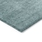 Homeroots 8' Teal Blue And Aqua Round Abstract Washable Indoor Outdoor Area Rug 588234 - alternate 2