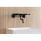 Kingston Brass Double-Handle Wall Mount Bathroom Faucet, Matte Black KS2110BL - alternate 2