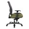 Space Seating 75 Series Big & Tall Double AirGrid Back and Fabric Seat Chair, Dillon Sage 75-7A773-R106 - alternate 3