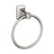 Amerock Highland Ridge Brushed Nickel Transitional 7-7/16 in 189 mm Length Towel Ring BH36012G10 - alternate 1
