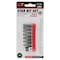 Perform Tool Torx Bit T10/ T15/ T20/ T25/ T27/ T30/ T40 Bits; Alloy Steel; Set Of 8; With 1/4 In Hex To 1/4 In W1386 - alternate 2