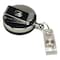 Sicurix Heavy Duty Round ID Badge Reel with Belt Clip, Black, 3PK 68814 - alternate 3